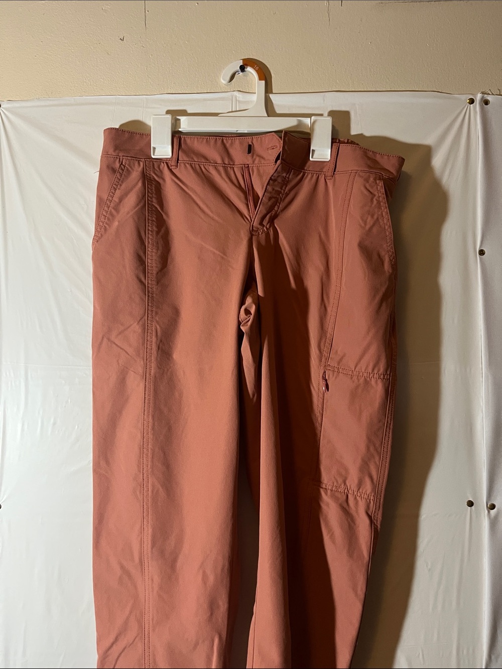 Kirkland Signature Men's Cargo Pants in Terracotta